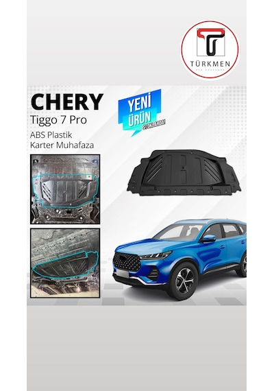 Türkmen Chery Tiggo 7 Pro ve 7 Pro Max Uyumlu Karter Muhafaza