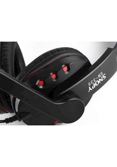 Snopy SN-338 Mikrofonlu Kulak Üstü Oyuncu Kulaklığı