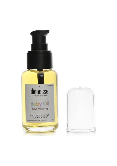 Dionesse 100% Doğal İçerikli Bebek Bakım Yağı 50 Ml - Organik Bitkisel Yağlı Bebek Yağı, Rahatlatıcı Ve Hızlı Emilim