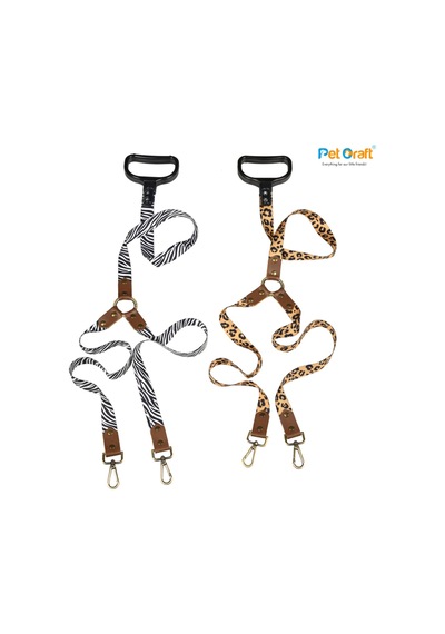 5 Adet Petcraft Lüx Yumuşak Dokulu Gezdirme Kayışı 120 Cm
