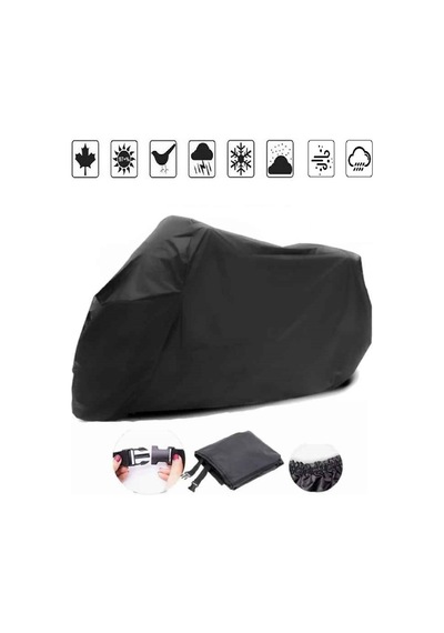 Siyah Falcon Magic 100 Motosiklet Brandası Arka Çanta Uyumsuz