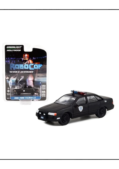 Greenlight 1986 Ford Taurus Robocop 1:64 Siyah