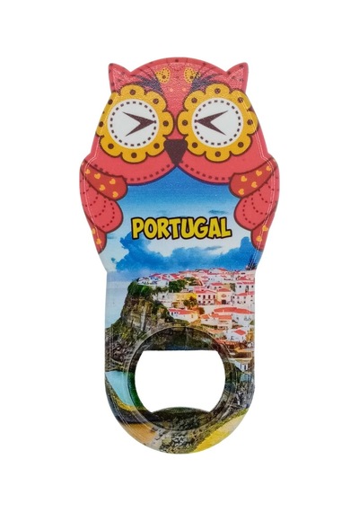 Portekiz Temalı Baykuş Magnet Kapak Açacak