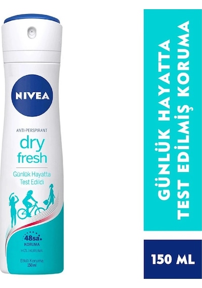 Nivea Dry Fresh Kadın Sprey Deodorant 150 ML