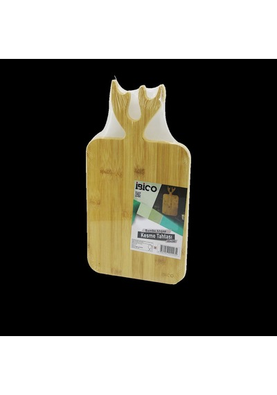 Bambu Kesim Panosu Kulplu 20x38 Cm Renkli