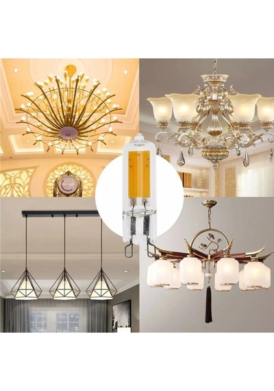 Ct-4255 3w Cob Led Kapsül Ampul G4 Duy 12v Beyaz Işık 6400k Enerji Tasarruflu Mini Led Lamba 1 Adet