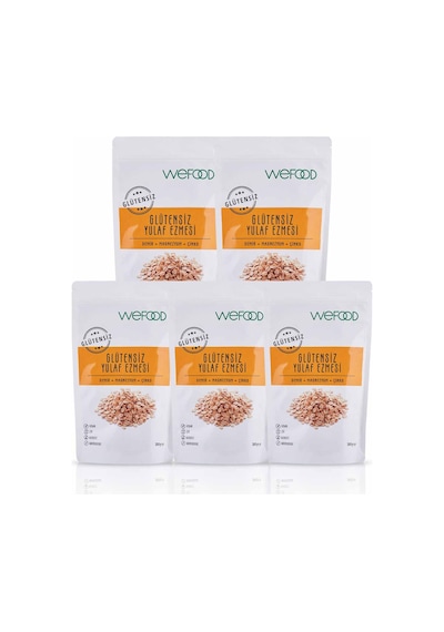 Wefood Glutensiz Yulaf Ezmesi 300 G 5'li