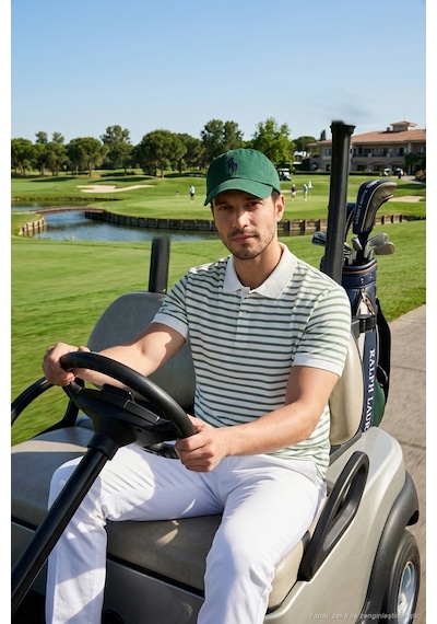 Buratti Erkek Polo T Shirt 5904046 Elma Yeşil