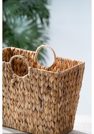 Acar Wicker Hasır Sepet - 38 Cm