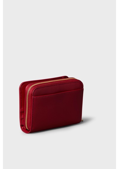 Calvin Klein Deri Logolu Cüzdan Lv04f1075gxll Bayan Cüzdan Lv04f1075g Xll Bordo