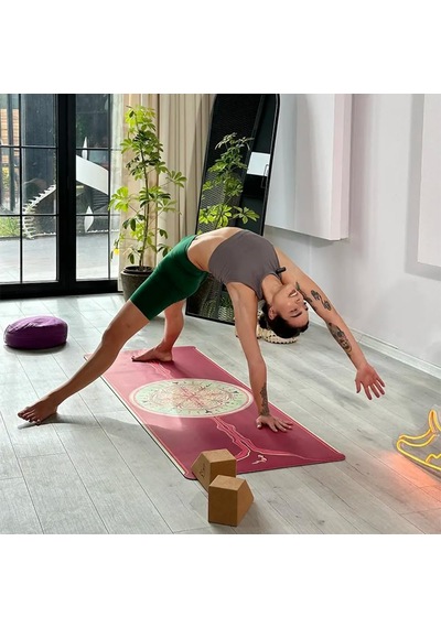 Tr Mandala Serisi Now Here 4.1 Mm Doğal Kauçuk Kaydırmaz Yoga Matı Diğer