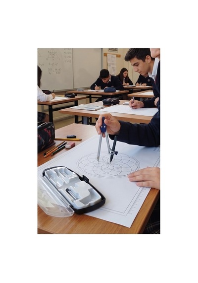 Metal Pergel Seti 5 Parça 1 Maped Start 197513 Profesyonel Pergel Çizim Proje Matematik Geometri Mimar Mühendis