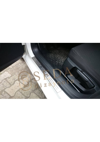 Seat Leon 3 Hb 2012 Kapı Eşiği 4 Prç. P. Çelik