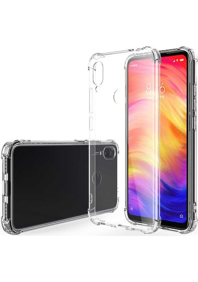 Xiaomi Redmi Note 7 Kılıf Şeffaf Nitro Anti Shock Kapak Renksiz