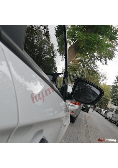 Peugoet 301 Yarasa Ayna Kapağı - Parlak Siyah Abs Plastik