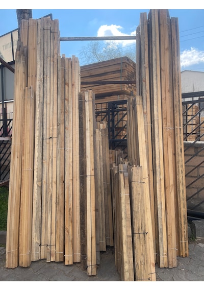 Ahşap Çam Kereste Çıta 5x2,5x100 Cm 10lu Paket