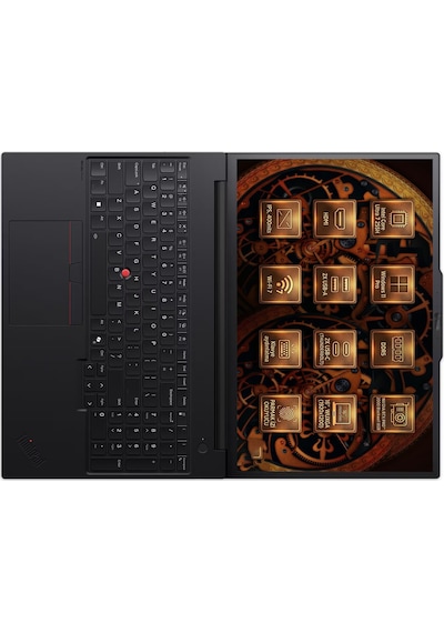 Lenovo ThinkPad P16V Gen 3 21RS000BTX002 Ultra 7 255H 64 GB 1 TB SSD RTXPRO-2000 16" W11P Dizüstü Bilgisayar