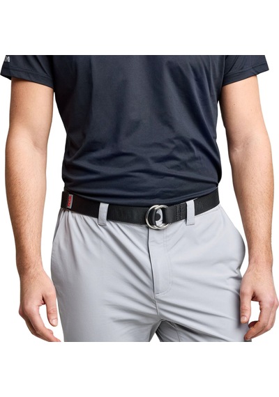 Slam Slam Logo Belt Unisex Siyah Kemer W01 Siyah