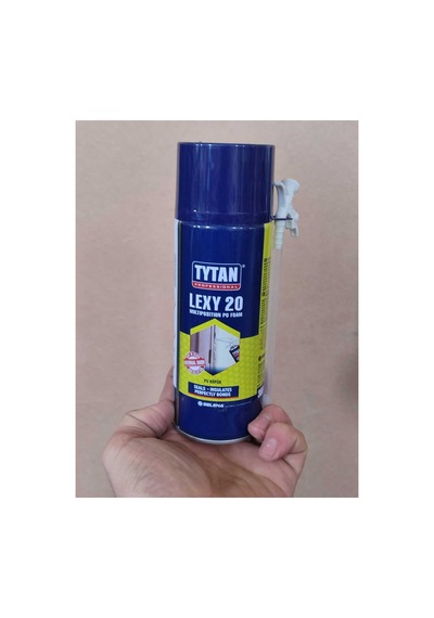 Pipetli Poliüretan Köpük Lexy 20 Pu Kapı Pencere Yalıtım Sprey Dolgu Doldurucu 300 Ml 1 Adet 1 Adet