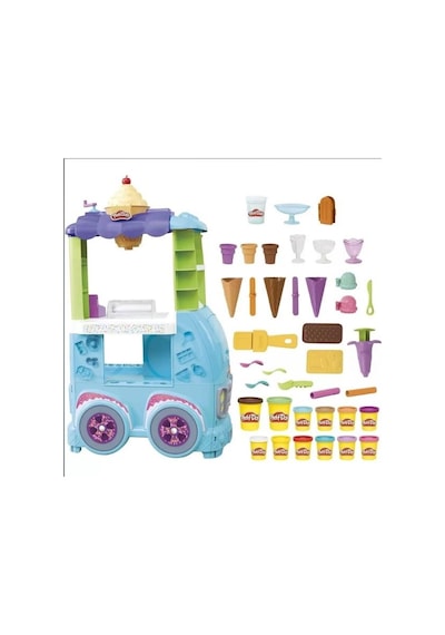Play Doh Ultimate Dondurma Kamyonu F1039 Lisanslı Ürün