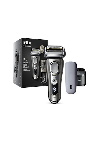 Braun Series 9 Pro 9475CC Islak & Kuru Tıraş Makinesi + Clean & Charge + Şarjlı Seyahat Kabı