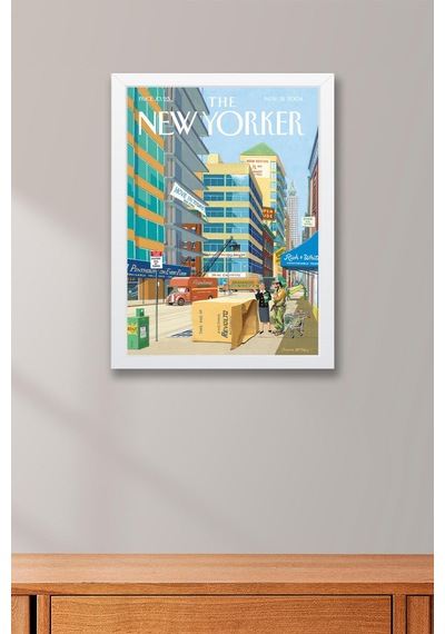 The New Yorker Çerçeveli Tablo May 31 2004