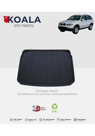 Bmw X5 E53 2000-2006 3d Bagaj Havuzu