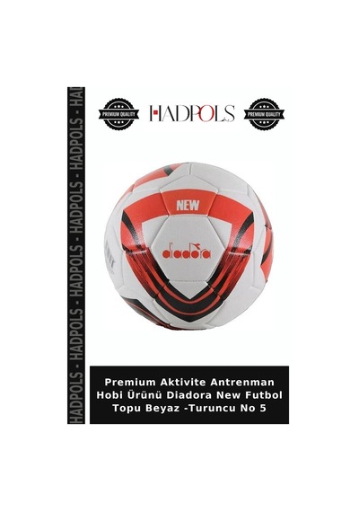 Premium Aktivite Antrenman Hobi Ürünü Diadora New Futbol Topu Beyaz -turuncu No 5 Beyaz - Turuncu Premium Aktivite Antrenman Hobi Ürünü Diadora New Futbol Topu Beyaz -turuncu No 5 Beyaz - Turuncu