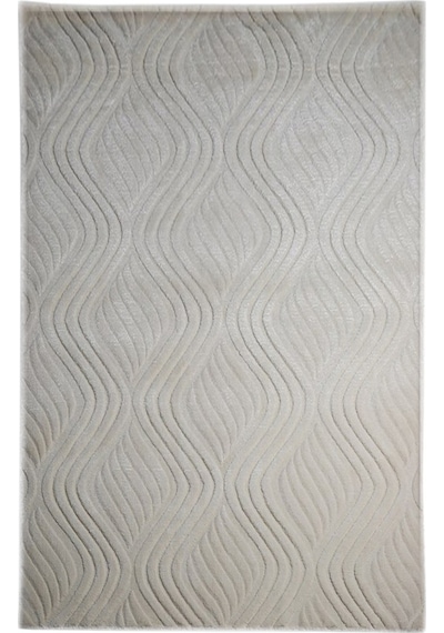 Çam Halı Emboss Jr 10 White Modern Desen Yeni Zellanda Yünü Ve Vi 130X190 Beyaz