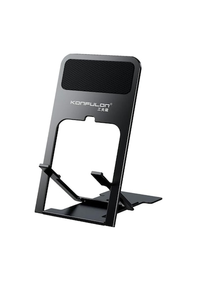 Coverzone Thin-sliced Ent İnce Katlanabilir Masaüstü Telefon Standı, Evrensel Mobil Cihaz Desteği, Kaymaz Ve Dengeli Yapı, Taşınabilir, Gelişmiş Mühendislik Plastik Üretim Konfulon Cm25