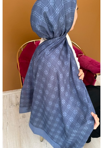 Mimiyum Koza Şal- Işıltı Desen - Model 10 Çok Renkli