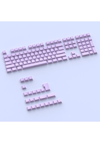 131 Tuş Keycaps Abs Tuş Takımı Yan Tuş Harf Mekanik Klavye Keycaps