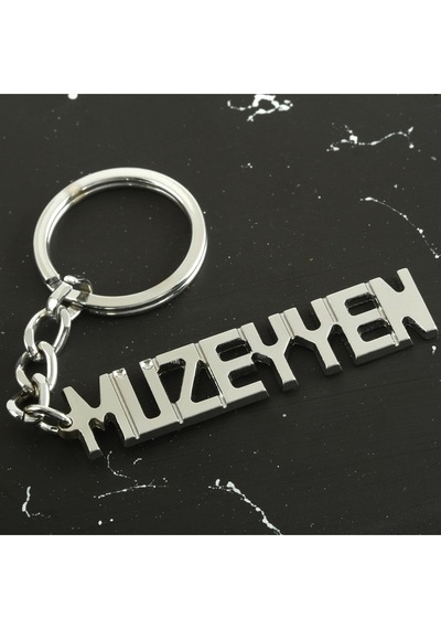 Müzeyyen - 436 - - Csmo-tex - İsimli Anahtarlık Çok Renkli