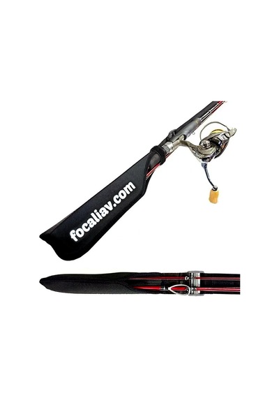 Foçalı Neopren Ayarlanabilir Lastikli Kamış Koruma Kılıfı - Surf Ve Shore Jigging 96056487