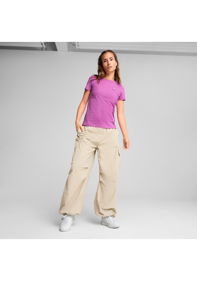 Puma Essentials Elevated Kadın Pembe Tişört 690894-89 Pembe