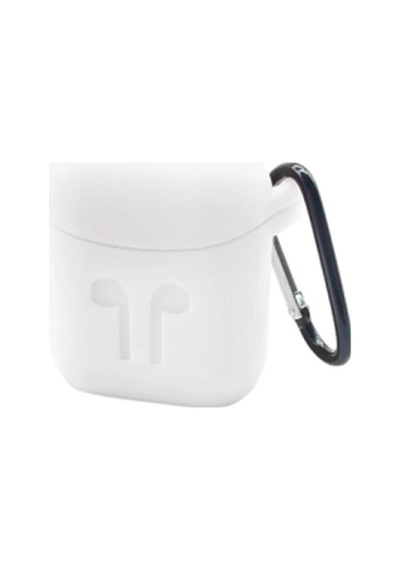 Ally Apple Airpods Uyumlu, İçin Silikon Kılıf Anahtarlıklı- 5775
