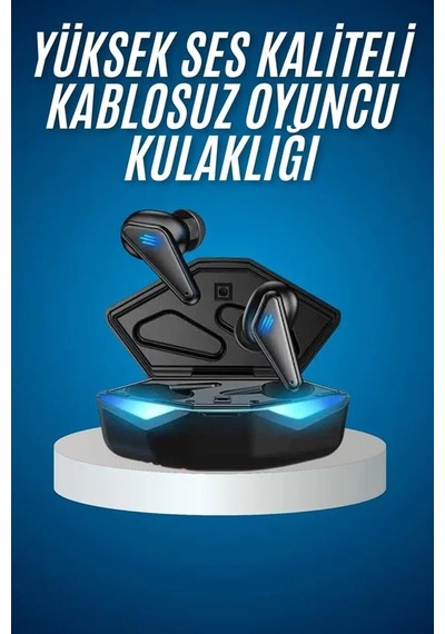 Bluetooth Kulaklık Oyuncu Kulaklığı Rgb Işıklı Oyunlarda Düşük Gecikme ..