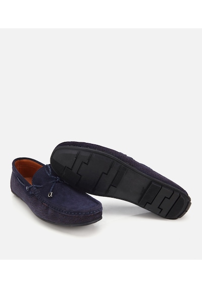 Hotiç Erkek Süet Deri Lacivert Delikli Günlük Loafer 02ayh319470a680 02ayh319470a680