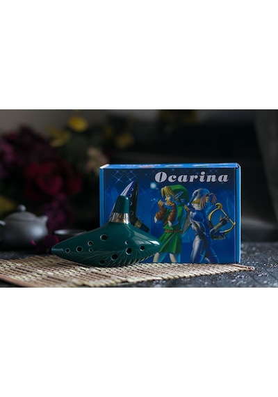 Hermann Mayer Hmo12Rd Pro Seramik Alto Ocarina - Kırmızı