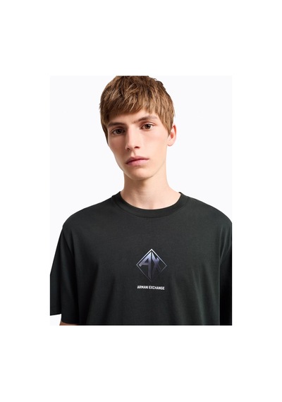 Armani Exchange Siyah Erkek Regular Fit T-shirt Xm000276 Af12308 Ub001 T-shırt