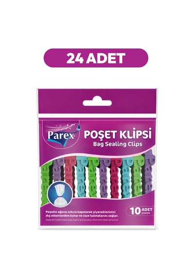 Butterfly Poşet Klipsi Yirmidört Paket