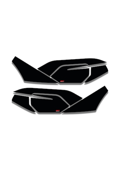 Gp Kompozit Honda Pcx 125 / 150 2021-2024 Uyumlu Yan Alt Ayak Pad Siyah