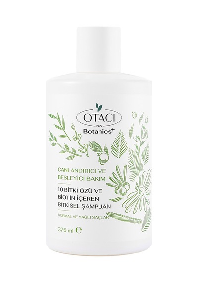 Otacı Botanics + Canlandırıcı & Besleyici Bakım Şampuanı 375 Ml - 3 Adet Tarı