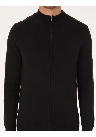 Pierre Cardin Erkek Siyah Hırka Triko 50317409-vr046 Siyah
