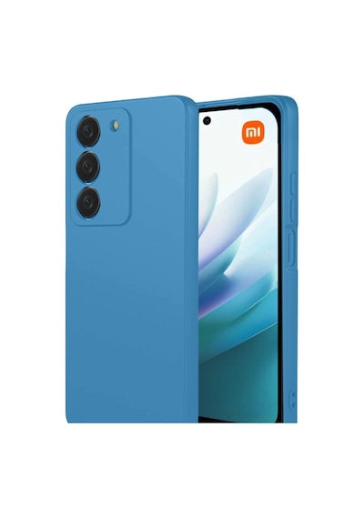 Xiaomi Redmi 15 4g Kılıf Biye Yumuşak Silikon Case Mavi