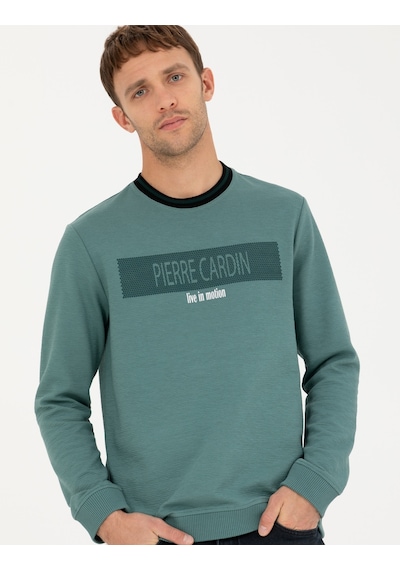Pierre Cardin Erkek Yeşil Sweatshirt 50279532-vr054 Yeşil