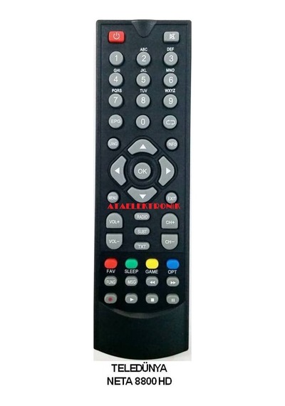Neta Hd 8800 Teledunya Teledünya Kumanda