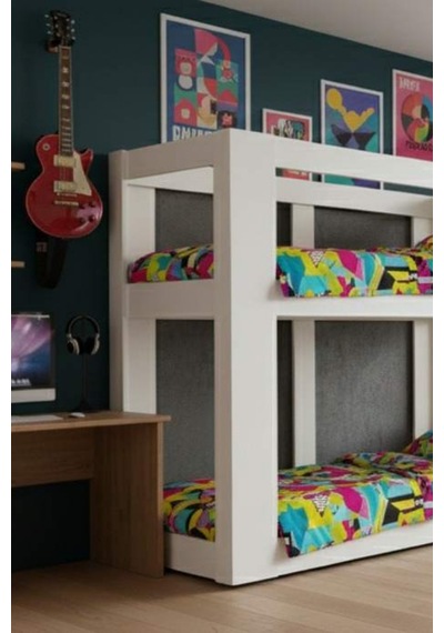 Agonya Modern Mdf İki Katlı Ranza- 1. Sınıf Mdf Kompakt Tasarım Sağlam Merdivenli İki Katlı Karyola Agonya Modern Mdf İki Katlı Ranza- 1. Sınıf Mdf Kompakt Tasarım Sağlam Merdivenli İki Katlı Karyola