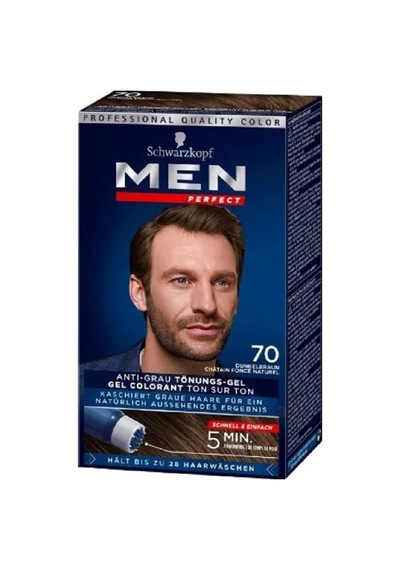 Schwarzkopf Men Perfect 70 Koyu Kahve
