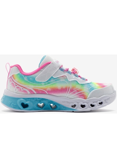 Skechers Flutter Heart Lights - Groovy Swirl Büyük Kız Çocuk Beyaz Işıklı Spor Ayakkabı 303253l Wmlt Beyaz Skechers Flutter Heart Lights - Groovy Swirl Büyük Kız Çocuk Beyaz Işıklı Spor Ayakkabı 303253l Wmlt Beyaz
